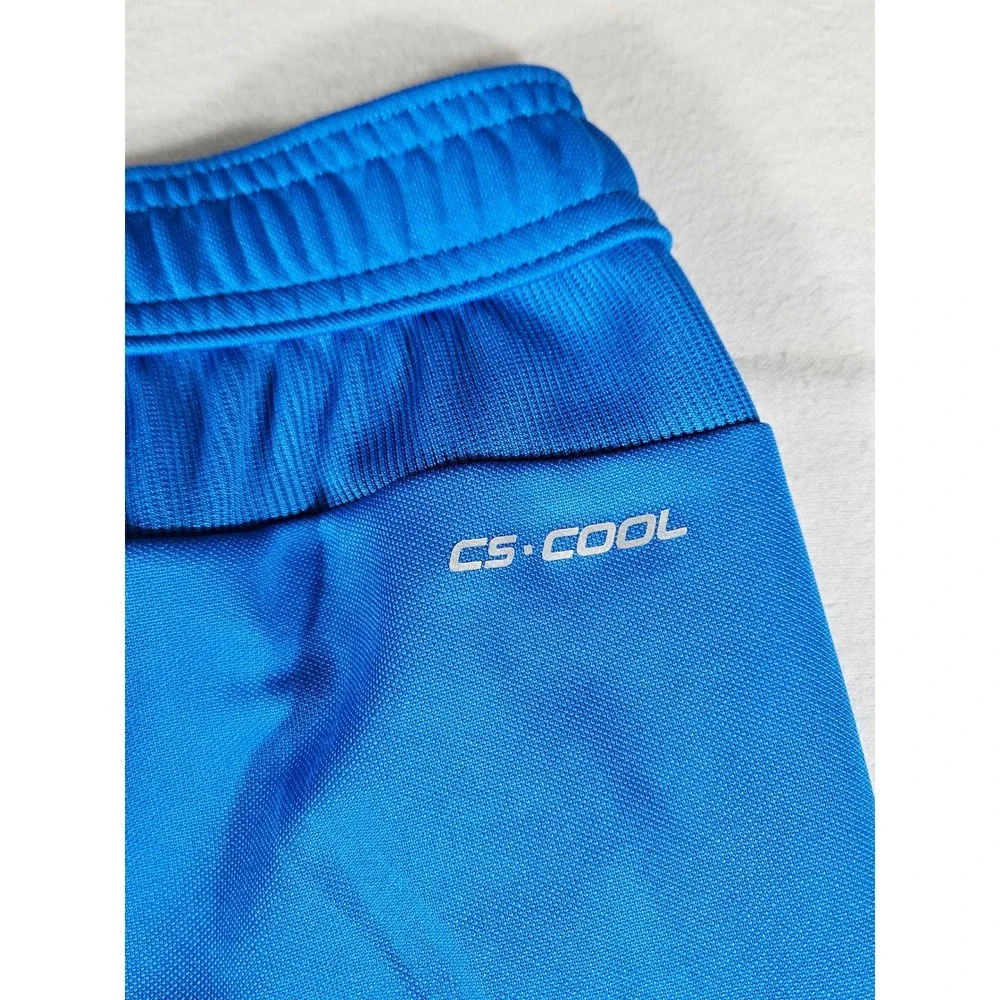 Capelli Sport Youth Large 14-16 Soccer Training Pants Blue Track Joggers Zip Leg